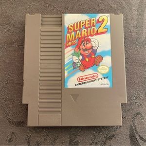 Super Mario Bros. 2 (Nintendo NES, 1988) Game Cartridge Only Tested & Works
